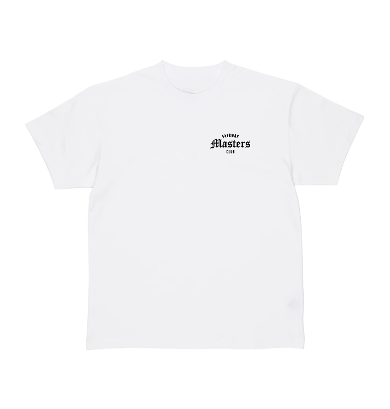 Fairway Masters Club Old English White Shirt