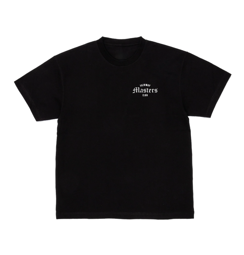 Fairway Masters Club Old English Black Shirt